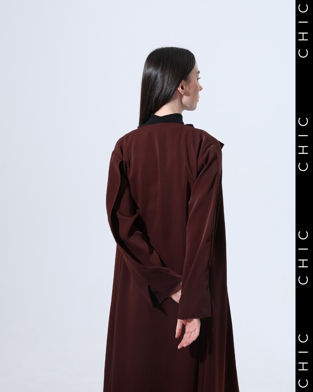 Daily abaya in brown